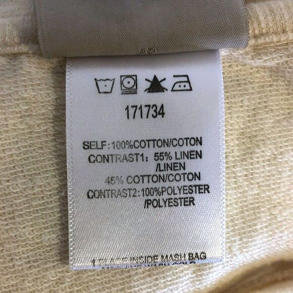 Anthropologie Dolan Ivory Cotton Top - Picture 5 of 6